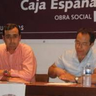 Javier del Valle y Castelao, durante la presentación del nuevo libro