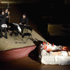 Un instante del recital ‘Los besos perdidos’.