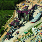 Imagen de la planta de captura de CO2 de la Ciudad de la Energía en Cubillos del Sil.