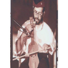 Miguel Ángel Badeso, músico tradicional de Villadangos