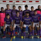 Formación del equipo de La Bañeza FS que milita en la 1ª División Regional de Aficionados. F. OTERO