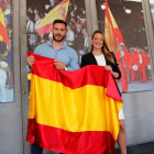 El piragüista Saúl Craviotto y la nadadora Mireia Belmonte serán abanderados de España. J. C. HIDALGO