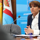 La presidenta del Instituto Municipal de Formación y Empleo, Rosa Luna. ANA F. BARREDO