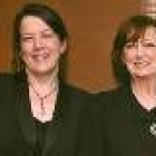 Lourdes Fernández junto a Rosina Gómez Baeza en Arco