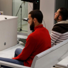 Vista del juicio en la Audiencia Nacional en el que este lunes se enjuicia a dos presuntos yihadistas, Ilyas Chentouf y Fouad Bouchihan.