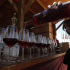 Imagen de una de las casetas de la feria del vino. JESÚS