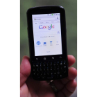 Un Motorola que funciona con el sistema de Google.