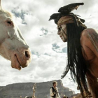 Johnny Depp, en la película 'El Llanero Solitario'.