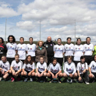 Formación del DF Trobajo, campeón de la 1.ª Regional Femenina.