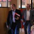 Jesús Quijano, Mario Bedera, Juan Francisco Martín y Begoña Núñez, ayer en Valladolid.