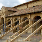 Las paredes del templo tuvieron que ser apuntaladas para evitar posibles derrumbes.