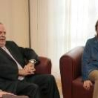 Amoedo visitó a la presidenta del Consejo Consultivo, Salgueiro