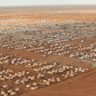 Vista aérea del campo de refugiados de Dadaab, en Kenia.