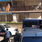 Incidentes entre manteros y Mossos dEsquadra en Salou