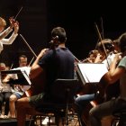 Imagen de archivo de la Joven Orquesta Leonesa en el Audiorio.