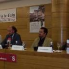 Alfonso García, Rogelio Blanco, Javier Pérez y Emili Rosales, ayer en el Club de Prensa