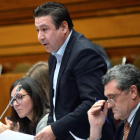 Imagen del procurador leonesista Luis Mariano Santos. NACHO GALLEGO