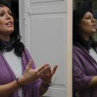Emma Gómez, soprano y secretaria del alcalde de León.