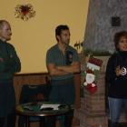 Los miembros del Greim, durante la charla. CAMPOS