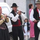 Baile y música popular en Fresno, en las fiestas del año pasado.