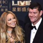 Mariah Carey con James Packer, el pasado octubre.