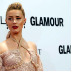 Amber Heard, en los premios Glamour 2016, esta semana en Los Ángeles.