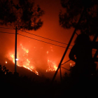 Imagen de un incendio en Corfú. GIOTA LOTSARI