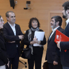 La Comisión de Investigación sobre el Hospital de Burgos se reunió ayer. NACHO GALLEGO