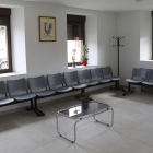 La sala de espera del consultorio. FERNANDO OTERO