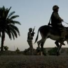 Las fuerzas armadas estadounidenses continúan en Irak, en la imágen las calles de Habaniyah