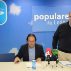 El senador Luis Aznar y el diputado Eduardo Fernández fijaron ayer la postura del PP.