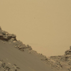 Esta foto obtenida de la NASA muestra una zona de la superficie marciana de la región Murray Buttes de Marte.