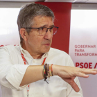 El portavoz socialista, Patxi López. EFE