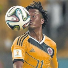 Cuadrado, durante el partido ante Uruguay disputado en Maracaná.