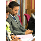 Eduardo Villanueva, en el Pleno de ayer.