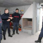 La nueva sede de los bomberos de Ponferrada está situada en el camino de La Chopera.