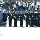 Su alteza real el príncipe de Asturias preside el acto de entrega de Reales Despachos a los nuevos sargentos de la XXI Promoción de la Academia Básica del Ejército del Aire.