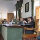 El banco del grupo socialista, durante una votación en el pleno celebrado el 26 de diciembre pasado