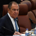 El ministro de Exteriores ruso, Serguéi Lavrov.