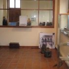 Sala de exposiciones del museo ferroviario de Cistierna que se inaugurará el viernes.