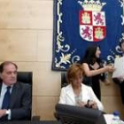 Tomás Villanueva, durante la comparecencia en las Cortes para presentar su programa de legislatura