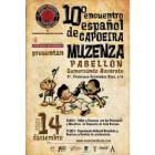 Cartel del encuentro de capoeira que se celebra el día 14 en León