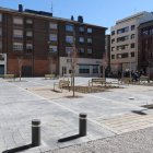 La plaza de Sánchez Albornoz, en una imagen de archivo, recibirá 97.000 euros.