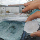 El pedrisco y las tormentas, enemigos de la agricultura. efe