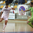 Germán fue el jugador más acertado de los leoneses ante la portería rival. FERNANDO OTERO