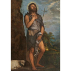 Imagen del San Juan Bautista de Tiziano.
