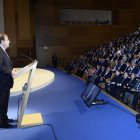 Juan Vicente Herrera, ayer, en su intervención.