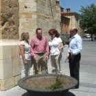 Los concejales del PP visitaron la zona de Tras de los Cubos.