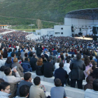 El auditorio será utilizado por grupos locales y actividades, pero sin artistas de primera línea.