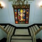 Escalera principal de la Audiencia Provincial de León